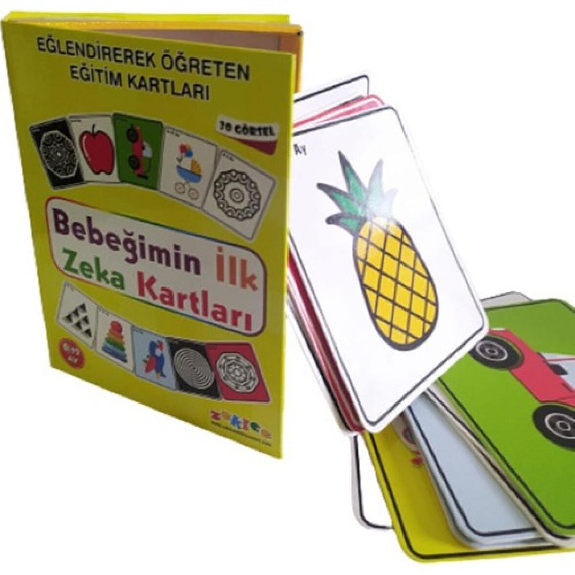 Zekice Bebeğimin Ilk Zeka Kartları - Eğlendirerek Öğreten Eğitim Kartları