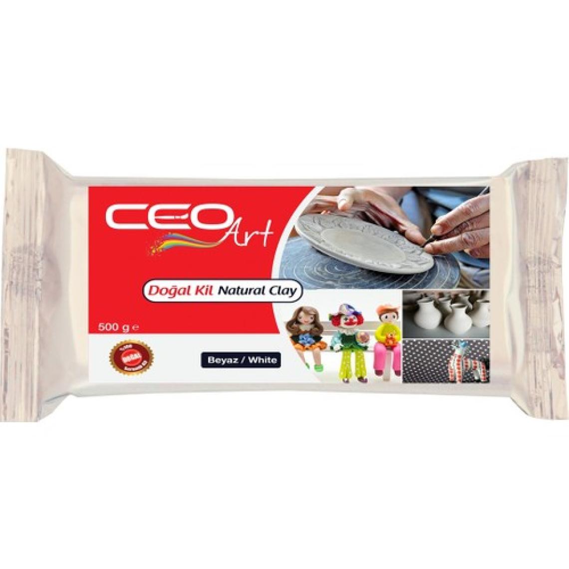Ceo Art Ceo Doğal Kil Beyaz 500 Gr.