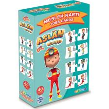 Adeland TRT Çocuk Aslan Meslek Kartları