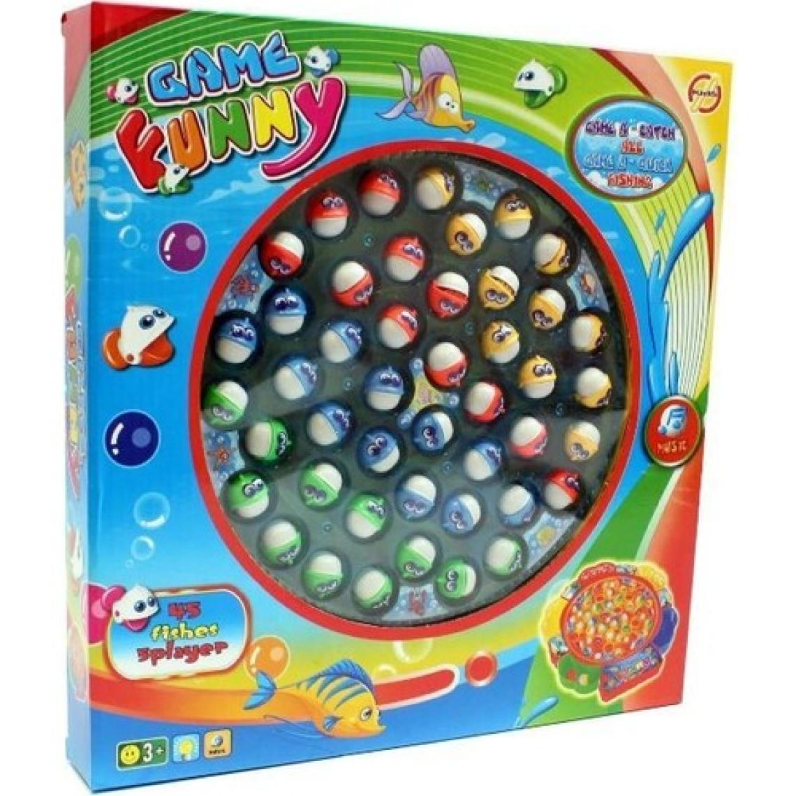 Pasifik Balık Tutma Oyunu Jumbo Boy 45 Balık (Işıklı) + Sticcer