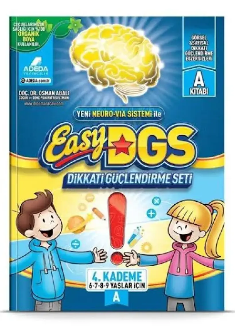 Easy Dikkati Güçlendirme Seti 6  9 Yaş A
