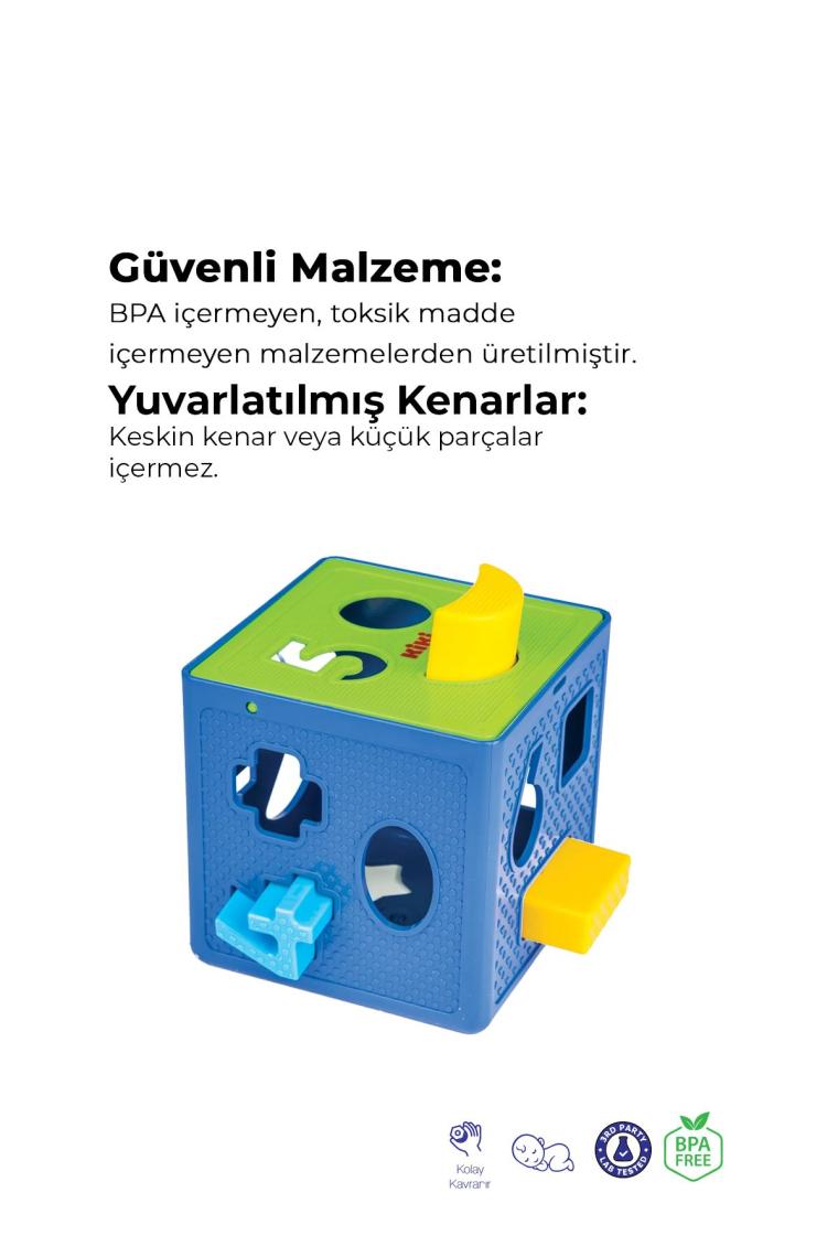 Kiki Neşeli Bul-Tak Küp, Çocuk Gelişiminde Etkili, AE-1210