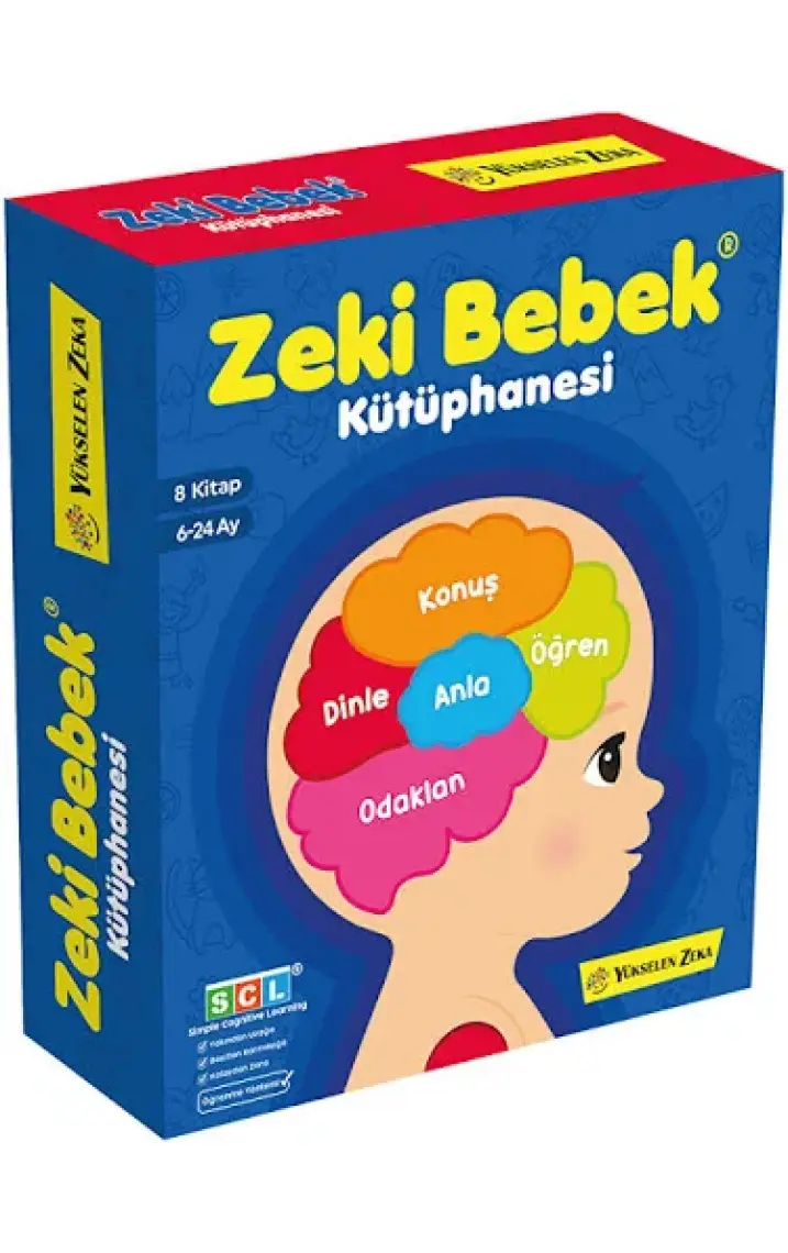 6-24 Ay Zeki Bebek Kütüphanesi 8’li Set