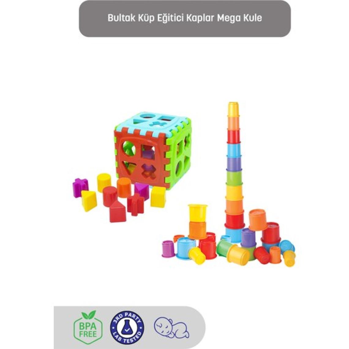 Kiki  Bultak Küp Eğitici Kaplar Mega Kule