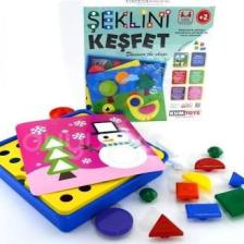 Kumtoys Şeklini Keşfet Eğitici Oyun Explore Shape