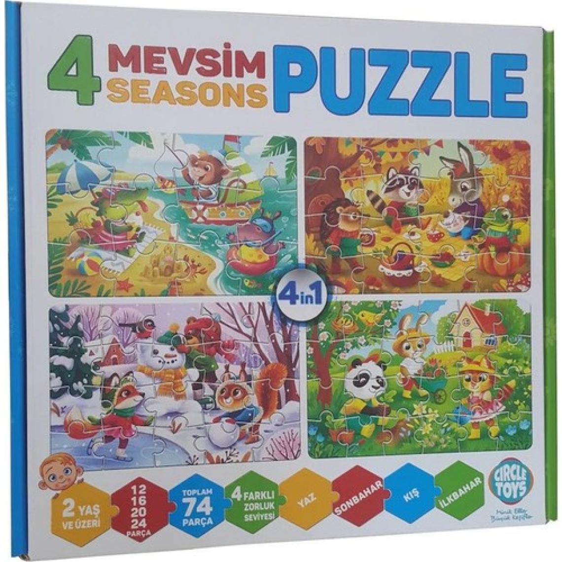 Circle Toys 4 Mevsim Puzzle