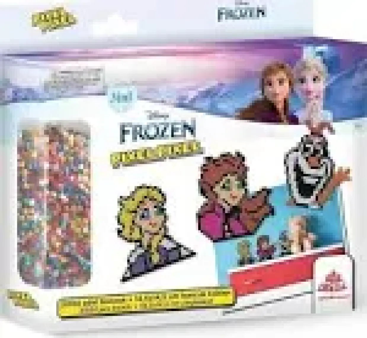 Pixel Pixel Boncuk Eğitici, Eğlenceli Boncuk Aktivite Ve Etkinlik Oyuncak Seti, Disney Frozen BB29-01