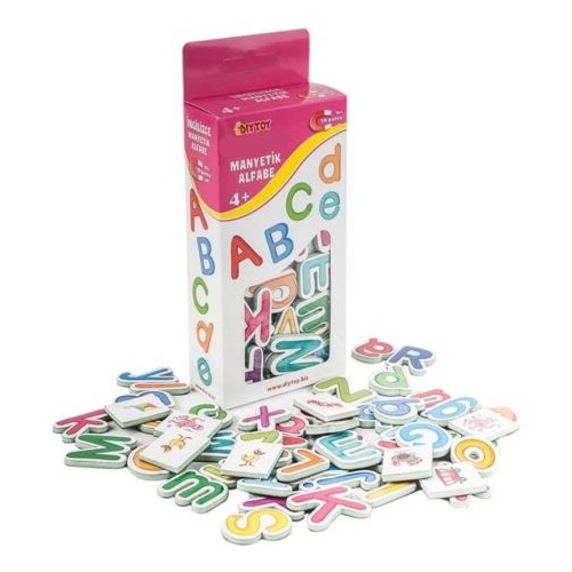 Hobialem Manyetik 4 Lü Set, Harfler, Sayılar, Hayvanlar, Meyveler, Eğitici Magnet