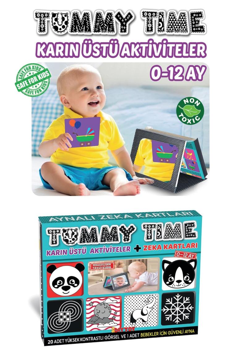 Diytoy Tummy Time Aynalı Zeka Kartları