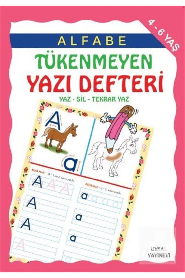 Alfabe Tükenmeyen Yazı Defteri