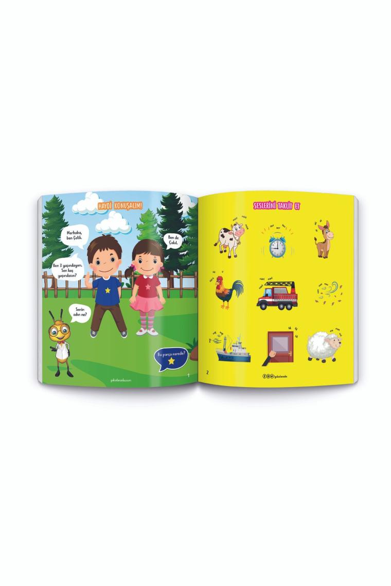 Yükselen Zeka Konuşturan Kitap Serisi Yaz-sil