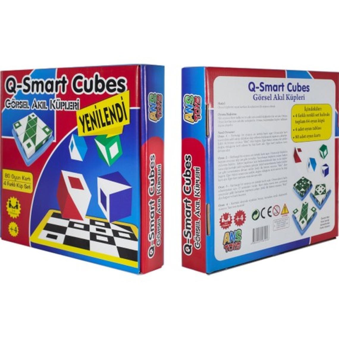 Elif İş Eğitimi Q Smart Renkli Küpler, Q-Bitz, Sihirli Küpler,