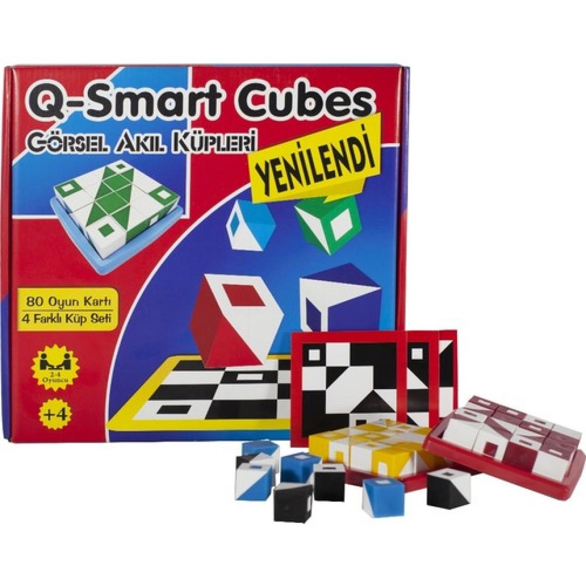 Elif İş Eğitimi Q Smart Renkli Küpler, Q-Bitz, Sihirli Küpler,