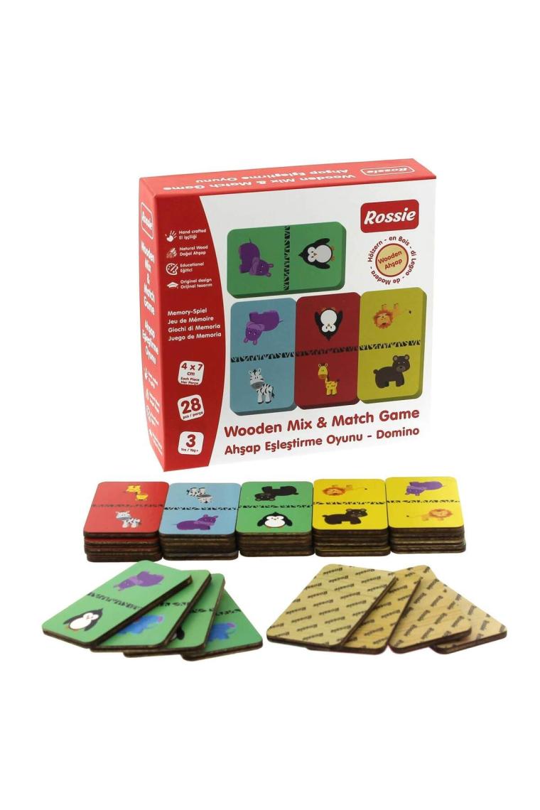 Ahşap Eşleştirme Oyunu - Domino Game