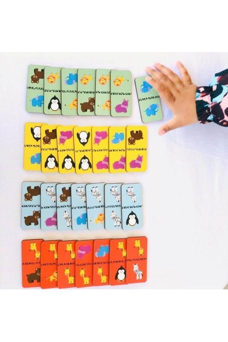 Ahşap Eşleştirme Oyunu - Domino Game