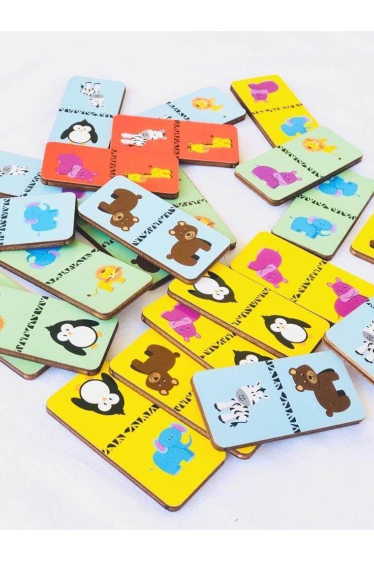 Ahşap Eşleştirme Oyunu - Domino Game