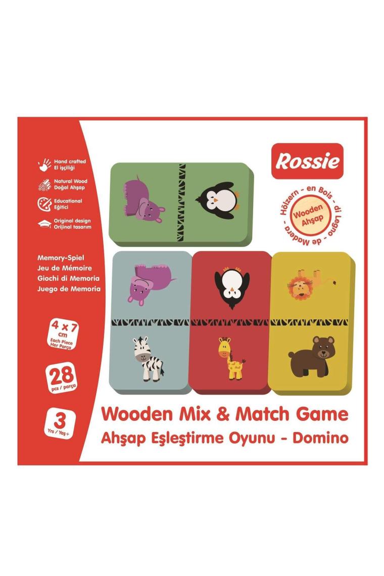 Ahşap Eşleştirme Oyunu - Domino Game
