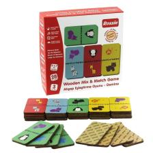 Ahşap Eşleştirme Oyunu - Domino Game