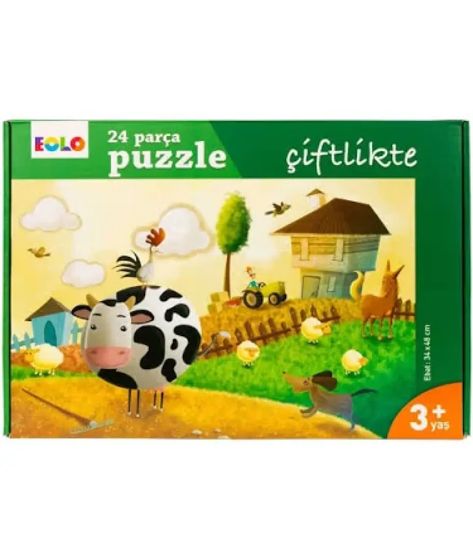 Yer Puzzle-40 Parça Puzzle - Şehirde Eğitici Oyuncak Ve Kitap