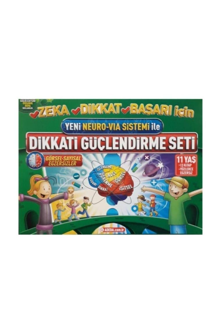Dikkati Güçlendirme Seti 11 Yaş 3 Kitap Karton Kutu Set