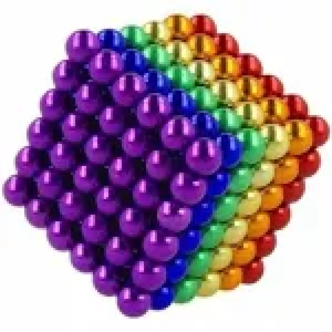 No Name Renkli Manyetik Mıknatıs Toplar 5mm 216 Adet Neocube Neo Cube Küp