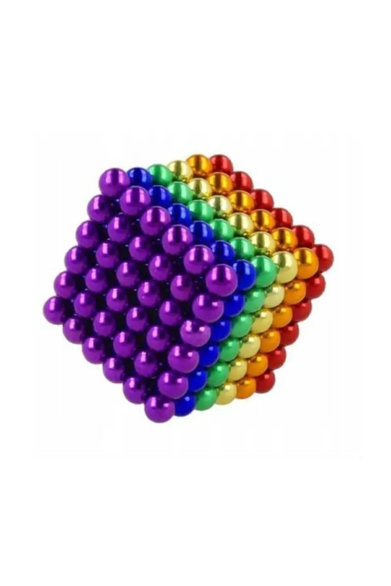 No Name Renkli Manyetik Mıknatıs Toplar 5mm 216 Adet Neocube Neo Cube Küp