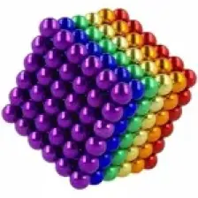 No Name Renkli Manyetik Mıknatıs Toplar 5mm 216 Adet Neocube Neo Cube Küp