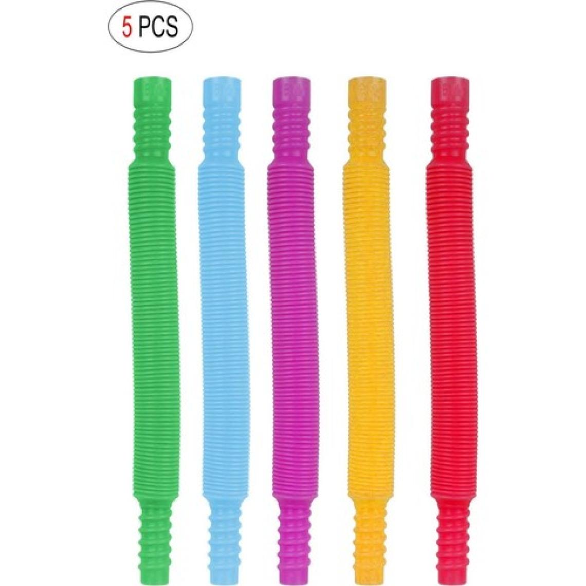 Fidget 5 Adet Set Stres Giderici Set Popit Pop Tubes Oyuncak