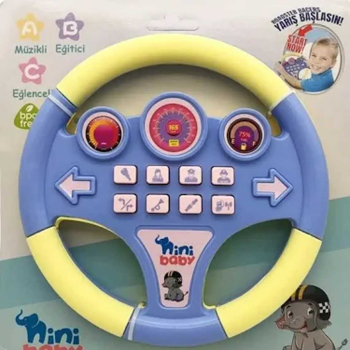 Erdem Oyuncak Nini Baby Direksiyon Eğitici Oyuncak