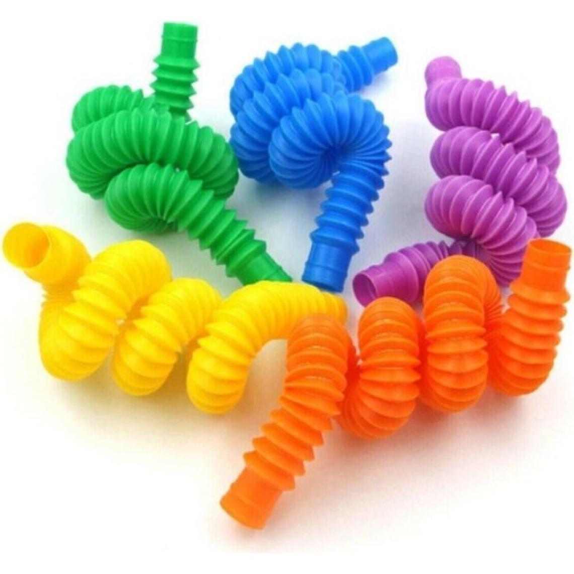 4 Adet Pop Tube Duyusal Oyuncak Fidget Zihinsel Eğitici