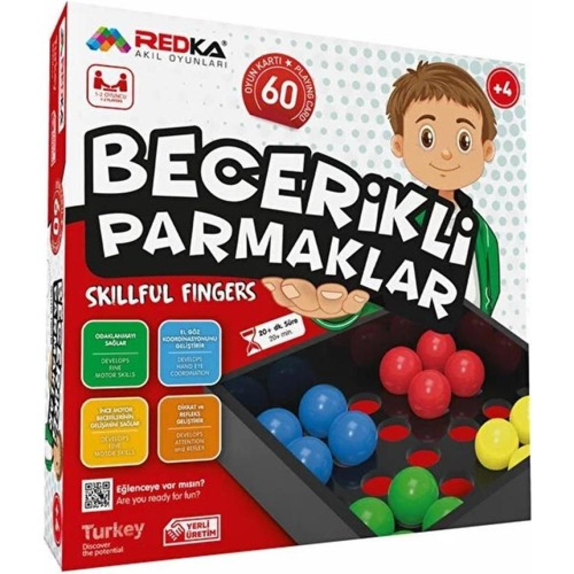Redka Çocuk Kutu Oyunu - Becerikli Parmaklar: Hız ve Dikkat Geliştiren Eğlenceli Zeka ve Strateji Oyunu