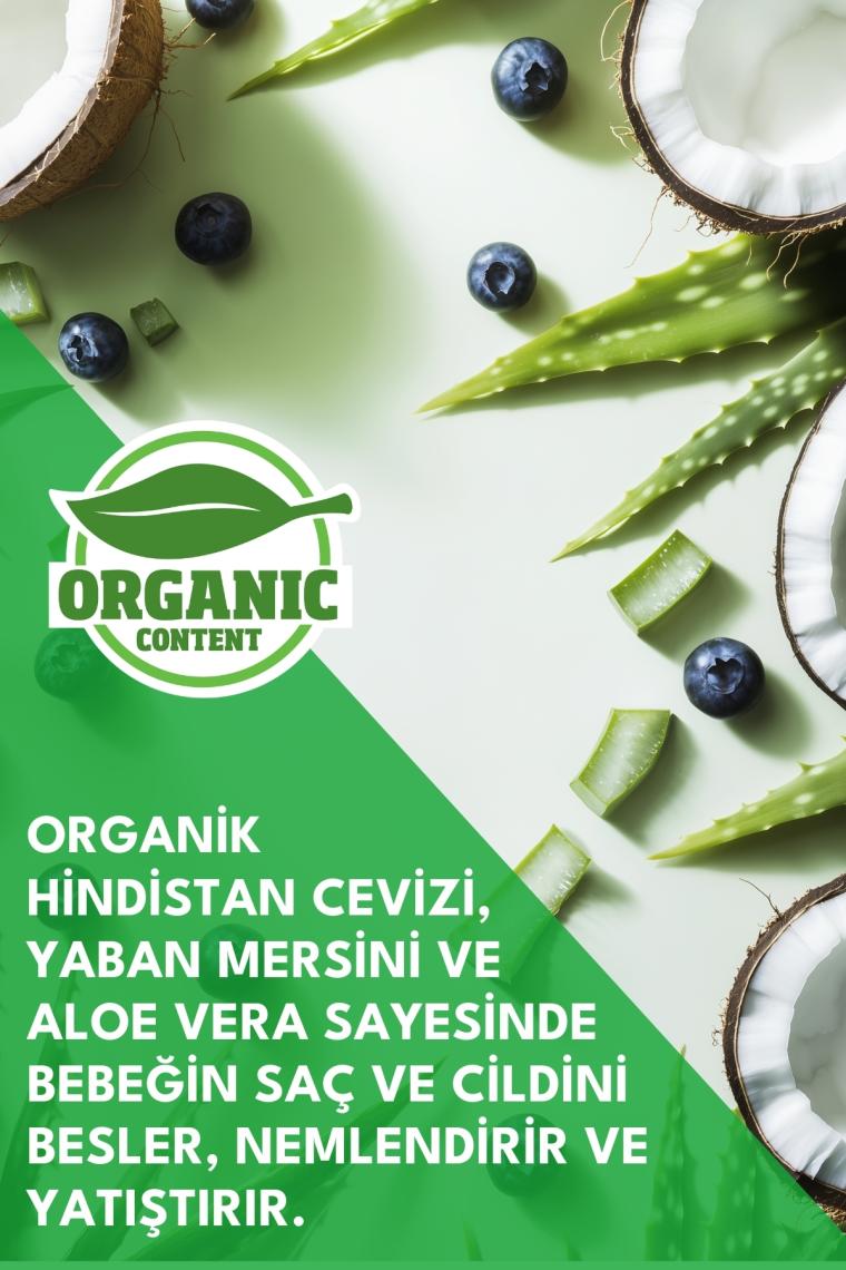 Minoris Kids Organik Saç ve Vücut Şampuanı 400ML