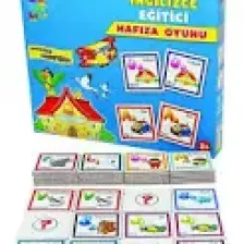 Laço Kids İngilizce Eğitici Hafıza Oyunu
