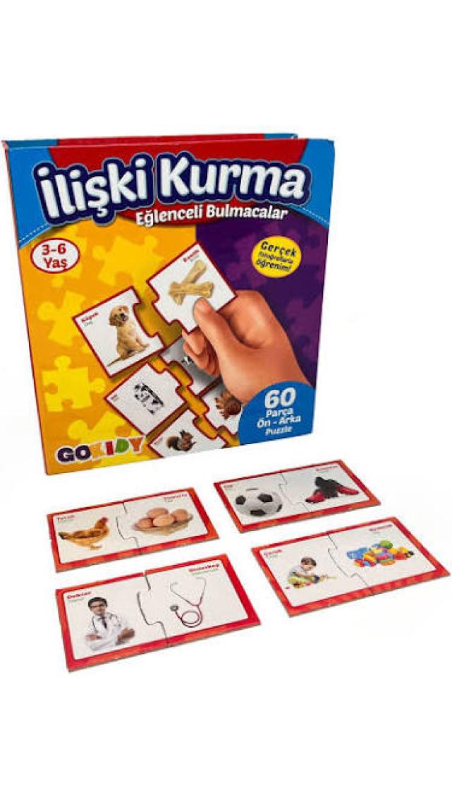 Gokidy Eğlenceli Bulmacalar Ilişki Kurma