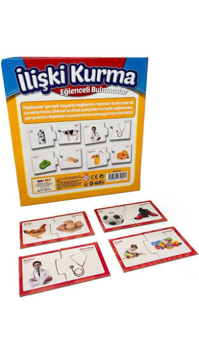 Gokidy Eğlenceli Bulmacalar Ilişki Kurma