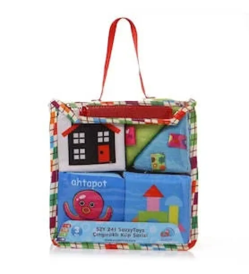 Sozzy Toys Çıngıraklı Renkli Küpler