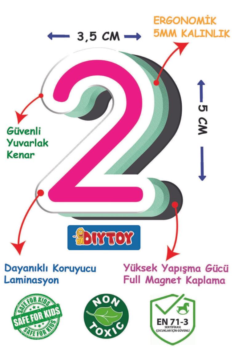 Diytoy Manyetik Sayılar - 9223