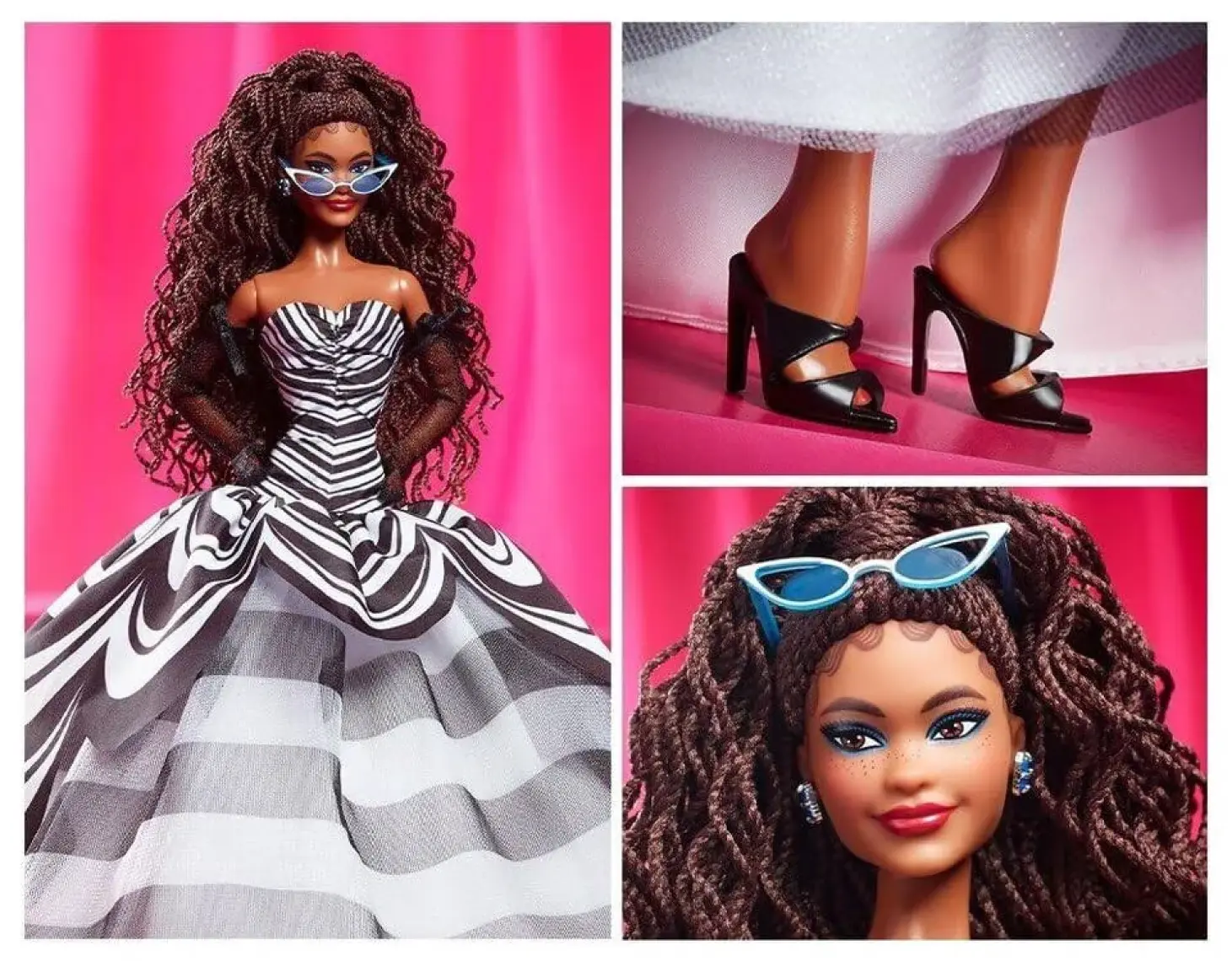 Nessiworld Barbie Mavi Safir 65. Yıl Dönümü Bebeği HRM59