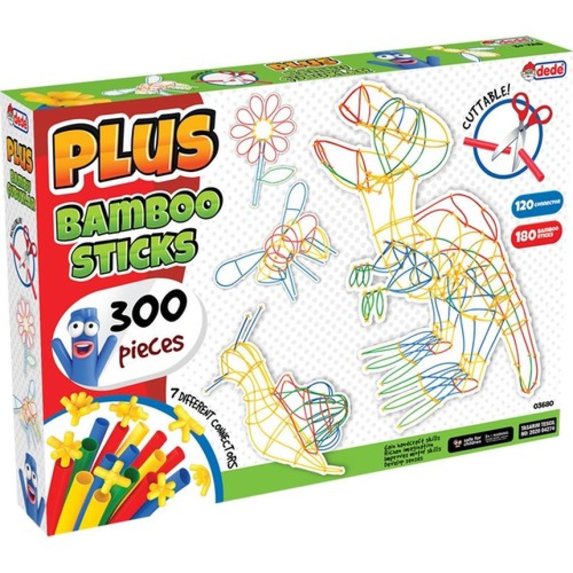 Fen Toys 03680 Plus Bambu Çubuklar 300 Parça