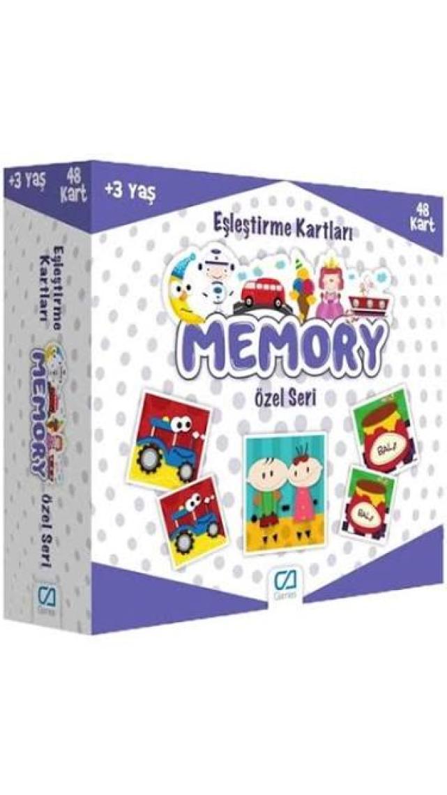 Ca Games Hafıza Kartları 48 Parça Özel Seri