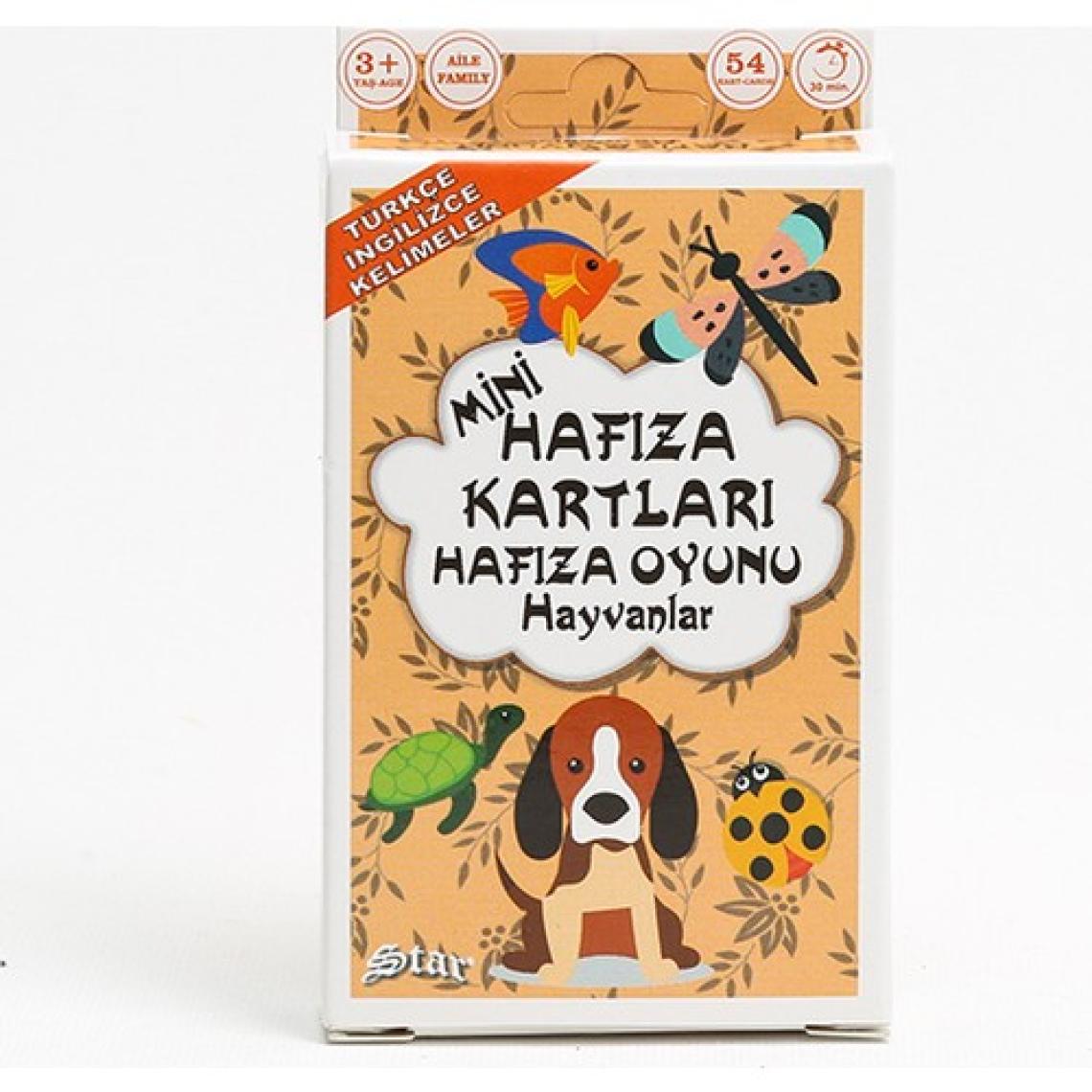 Star Mini Hafıza Kartları Oyunu Hayvanlar