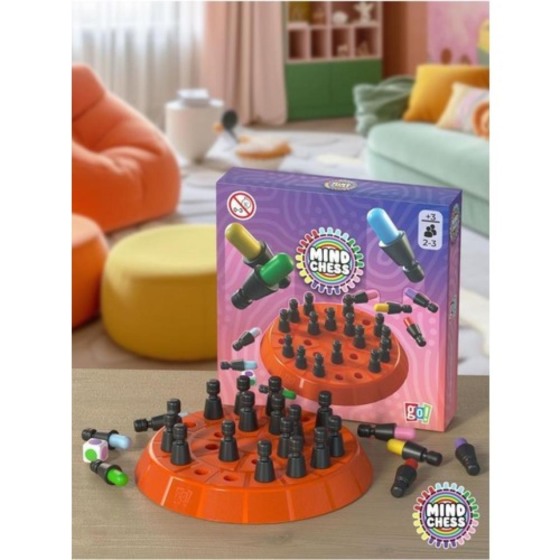 Okfis Mind Chess Hafıza Oyunu Renklerle Hafıza ve Zihin Geliştirme Satrancı