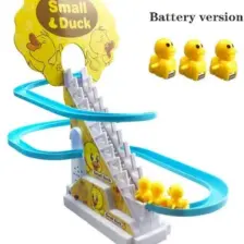Baby Door Babydoor Small Duck 3 Ördekli Pilli Merdiven Sesli Eğitici Oyuncak