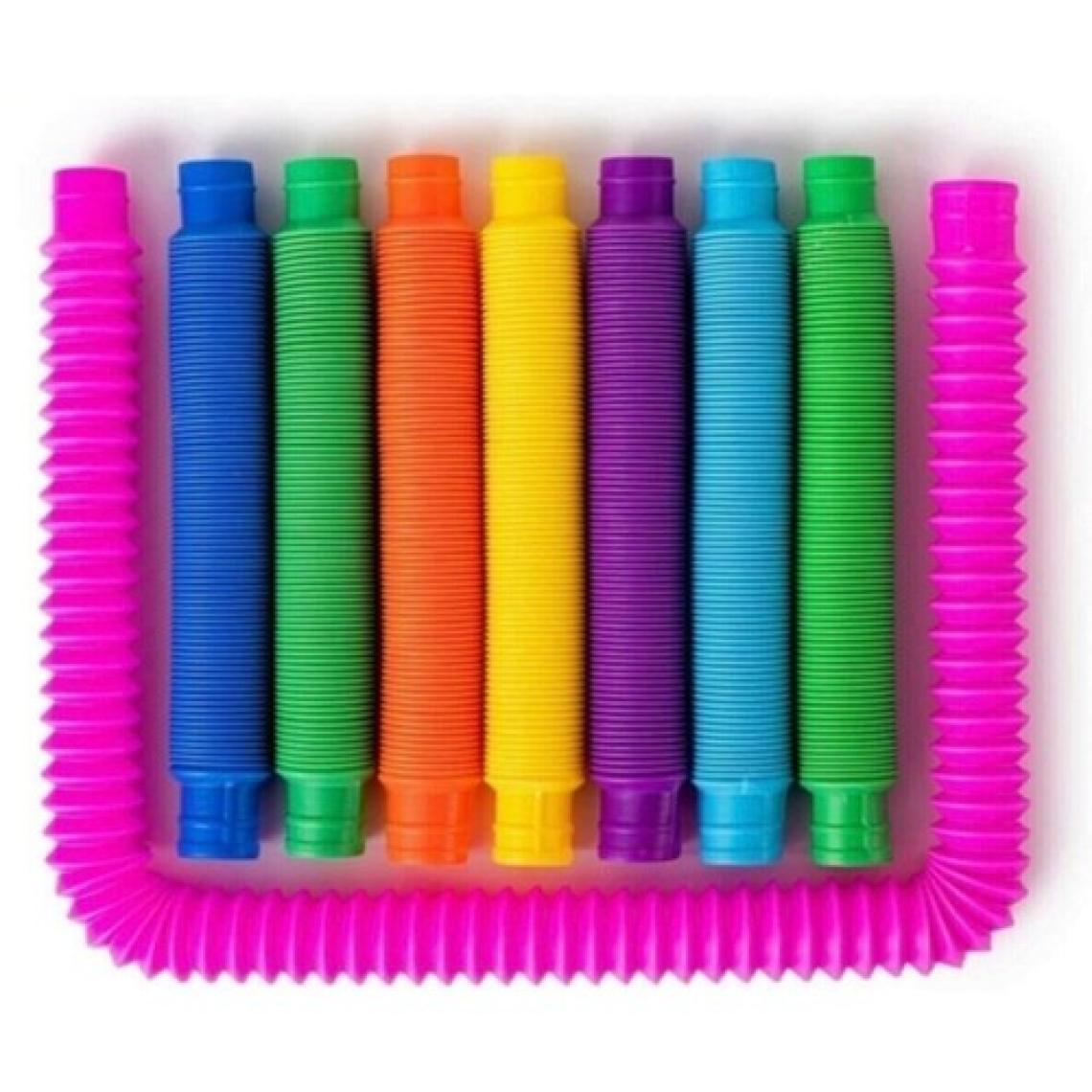 Bobo Pop Tubes - Duyusal Oyuncak - 5'li Set
