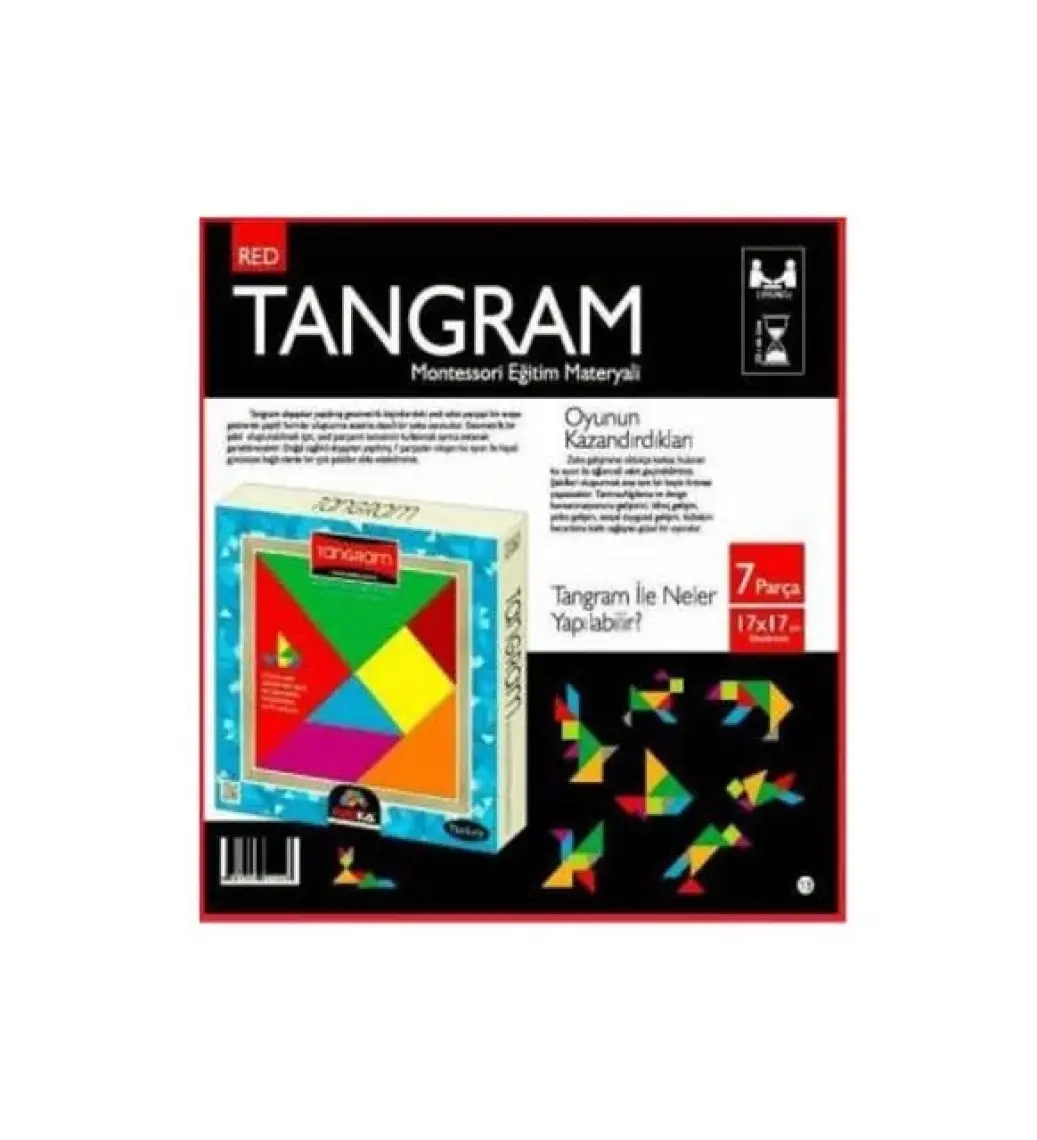 Redka Akıl Oyunu Tangram 7li Kare