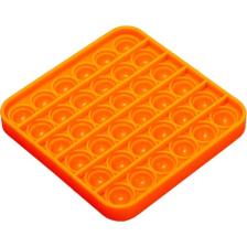 Başel Oyuncak Push Bubble Fidget Özel Pop Duyusal Oyuncak Zihinsel Stres Turuncu Renk Kare