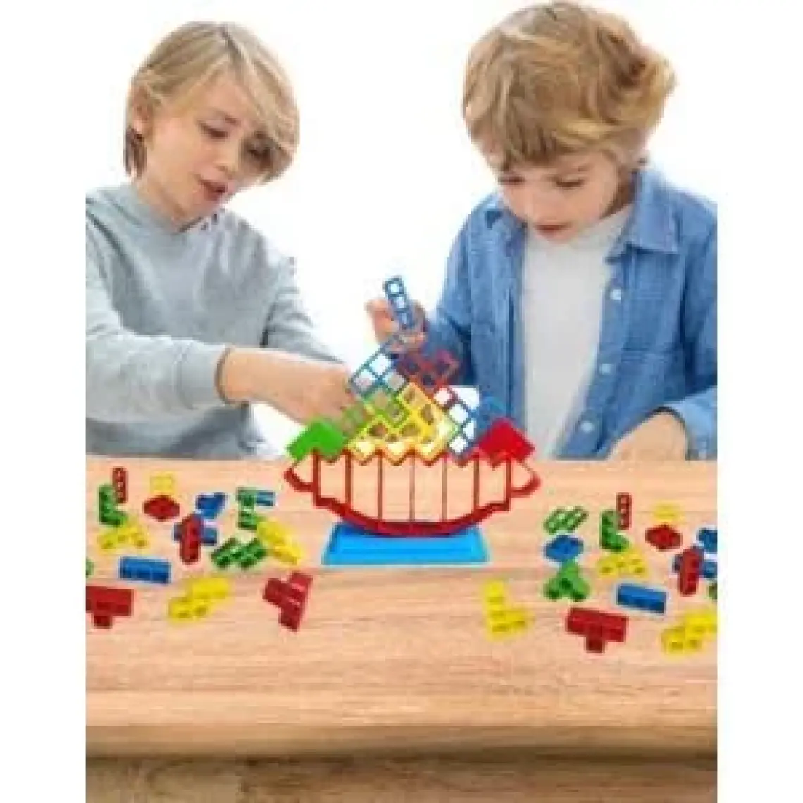 Think Master Tetra Kule Denge Oyuncağı Eğitici Kutu Oyuncak Tetris Kule Tetra Tower