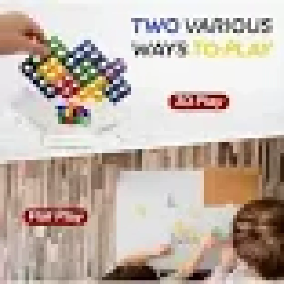 Think Master Tetra Kule Denge Oyuncağı Eğitici Kutu Oyuncak Tetris Kule Tetra Tower