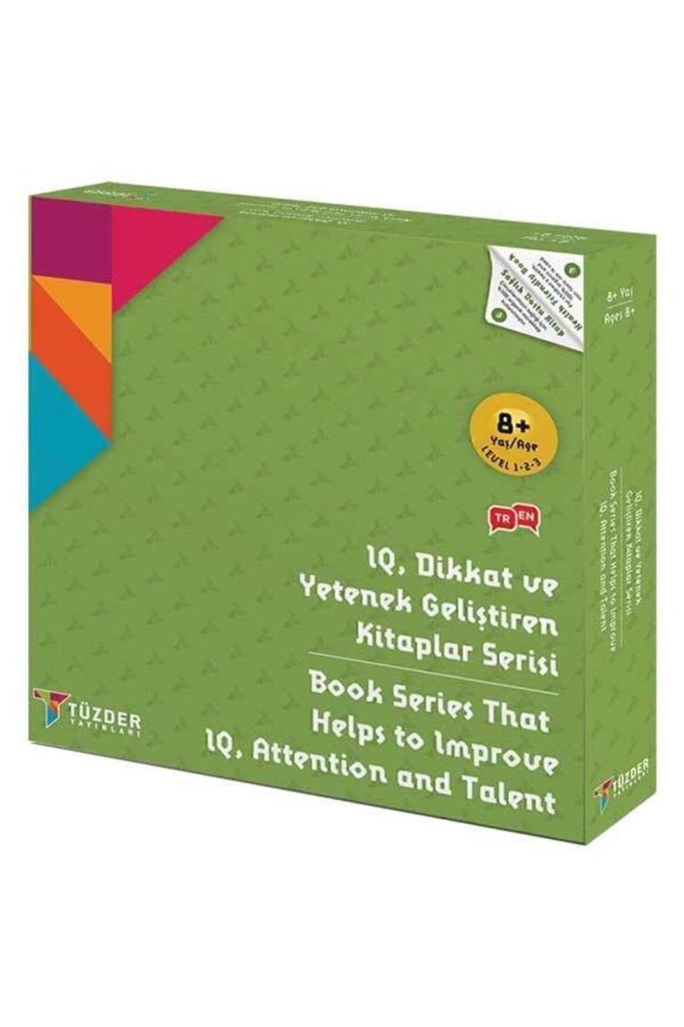 8 Yaş 9'lu Set / Iq Dikkat Ve Yetenek Geliştiren Kitaplar Serisi
