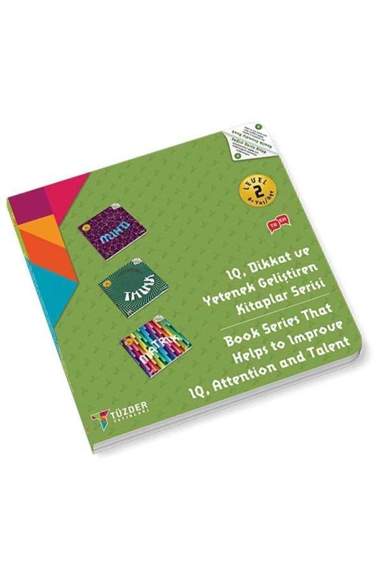 8 Yaş 9'lu Set / Iq Dikkat Ve Yetenek Geliştiren Kitaplar Serisi